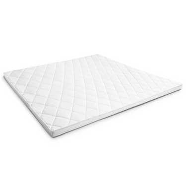 Topper de espuma de confort T6 160 x 200 cm, altura 6 cm, nivel de firmeza H3