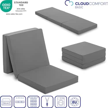 CloudComfort Basic vouwmatras 65 x 190 cm