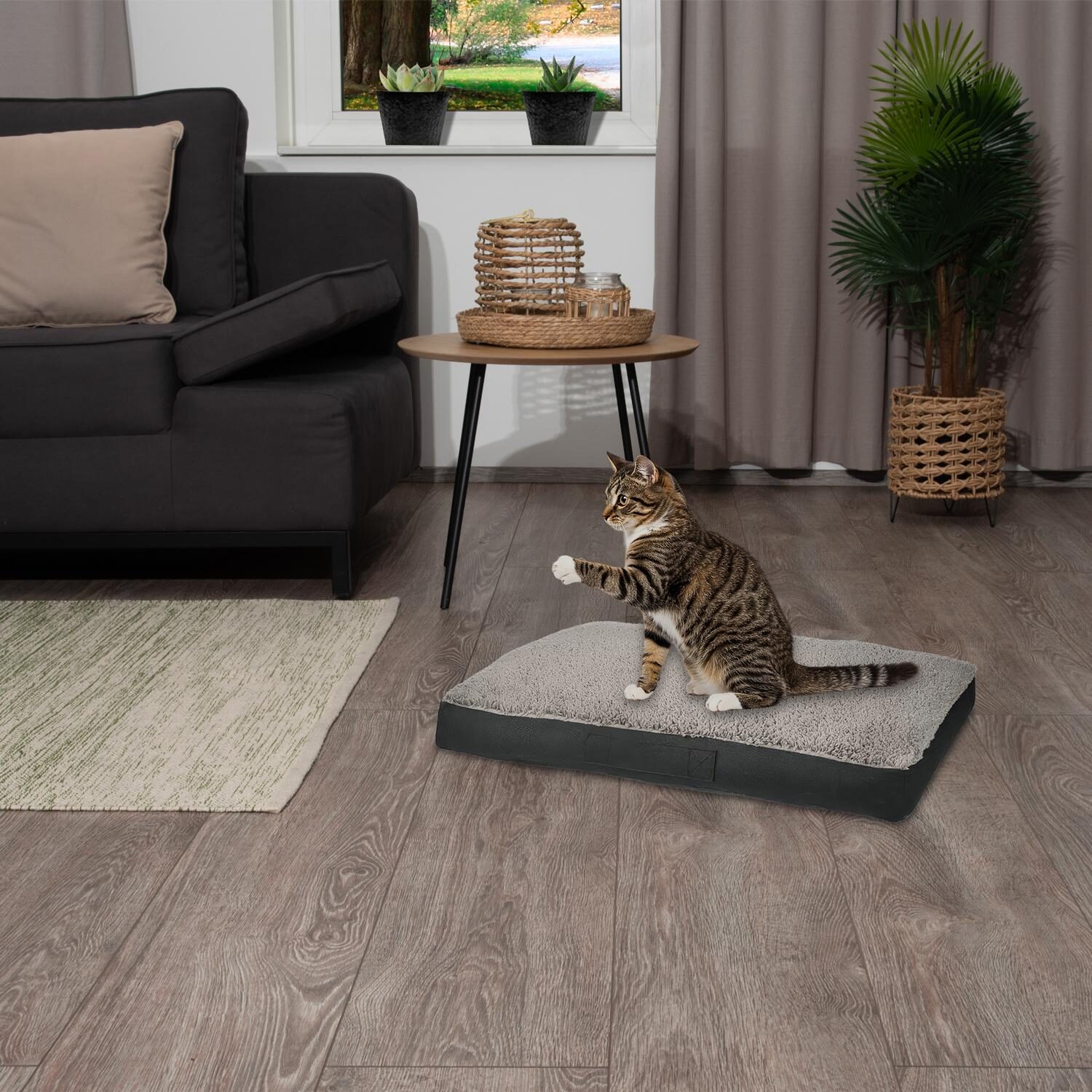 Petzzz ergonomska blazina za pse Wormi L 100 x 70 x 14 cm