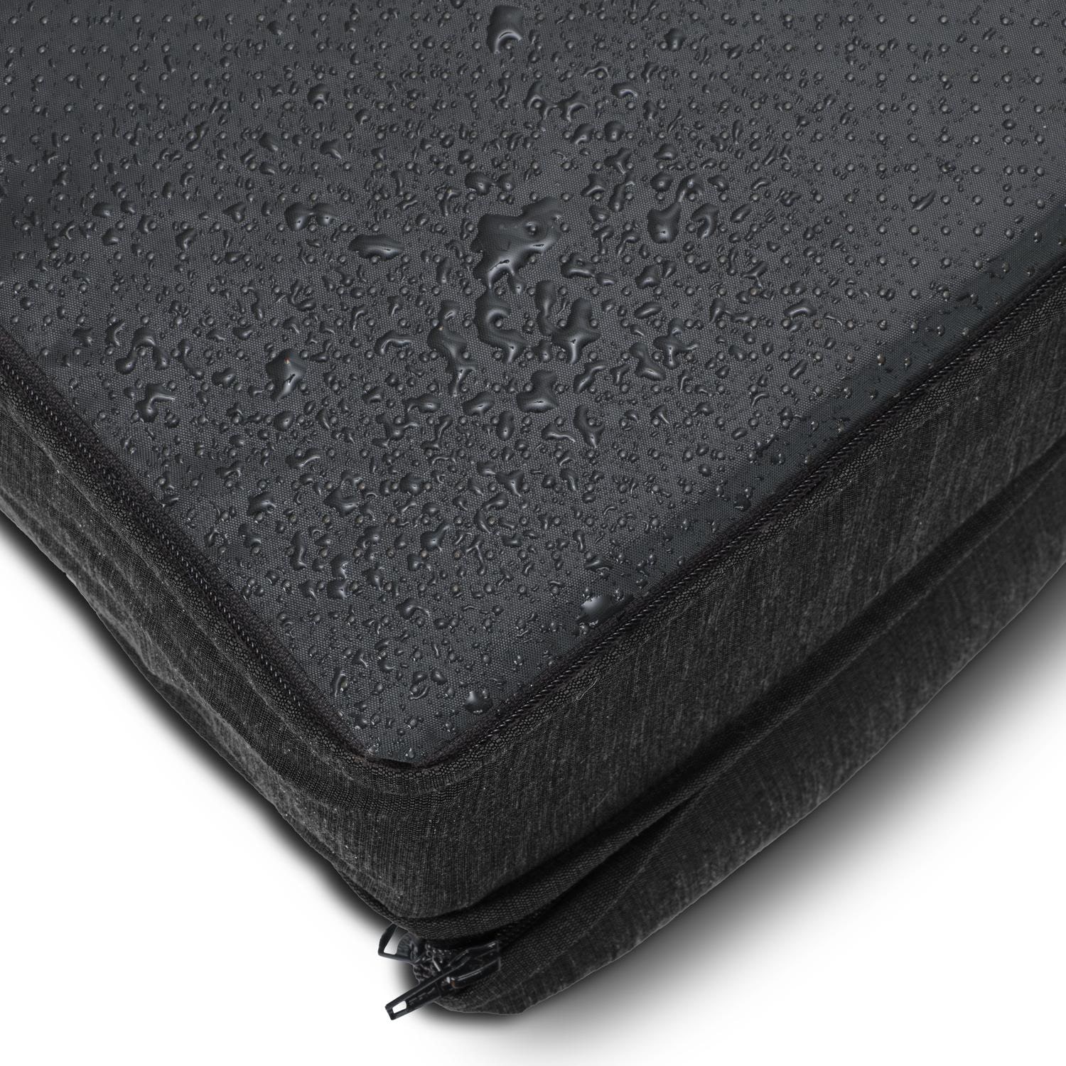 80 x 55 x 23 cm cama ortopédica para perros con respaldo tamaño M