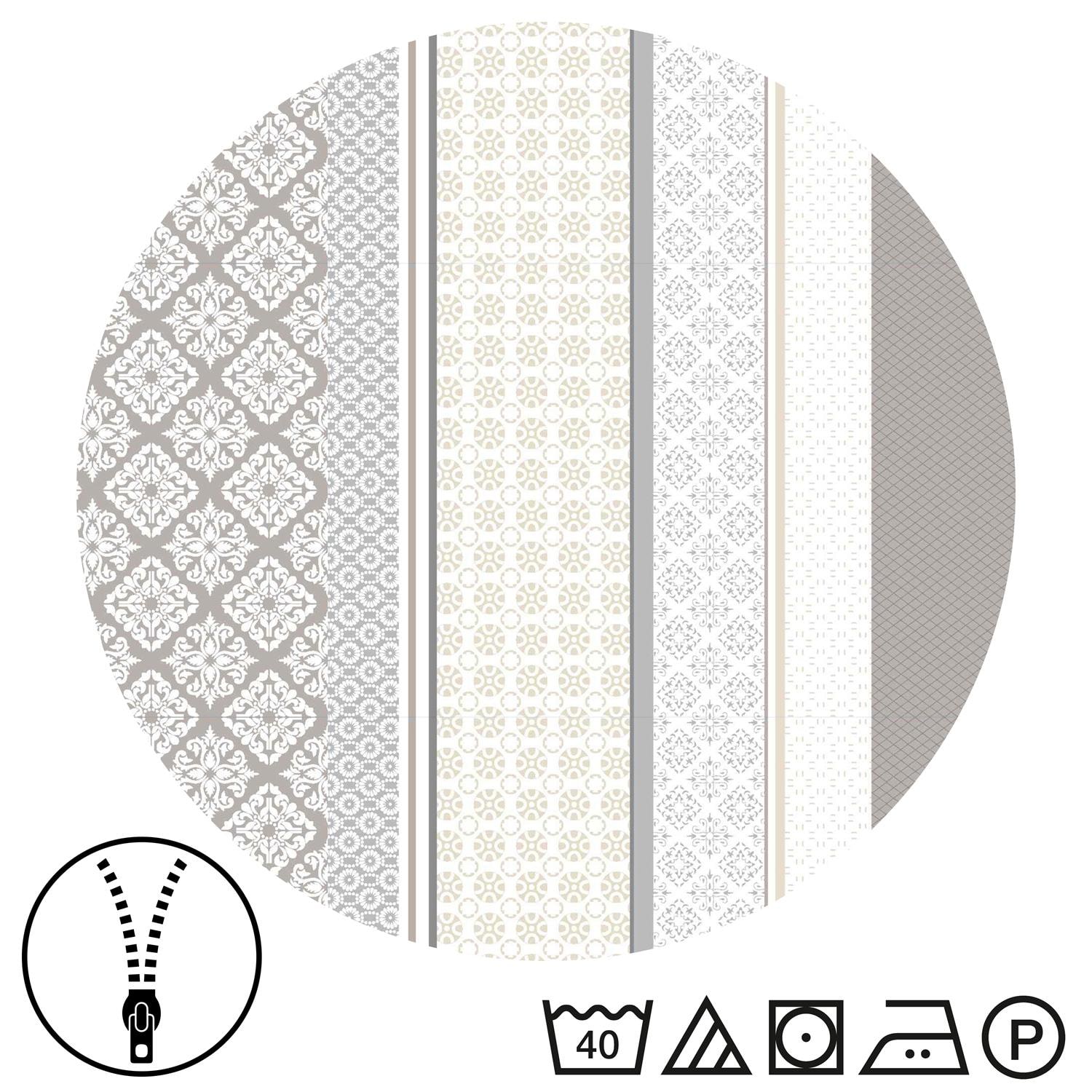 CloudComfort Basic microfiber bed linen beige 135 x 200 + 80 x 80 cm