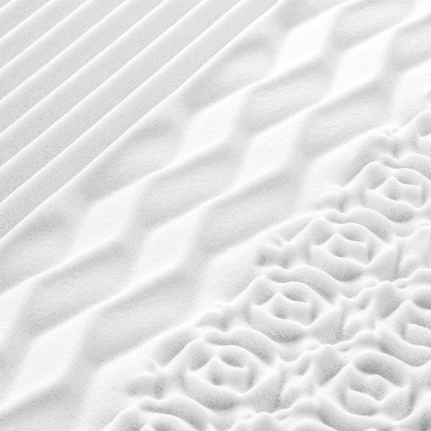 La funda en detalle – Colchón Dream de espuma de confort de 7 zonas, 120 x 200 cm, H3