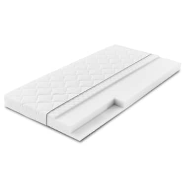 Colchón infantil CloudComfort Superior 60 x 120 cm con borde escalonado Colchón infantil CloudComfort Superior 60 x 120 cm con borde escalonado