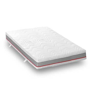 Colchón de muelles ensacados ergonómico de 7 zonas Sleezzz Premium 140 x 200 cm, altura 23 cm, nivel de firmeza H2/H3