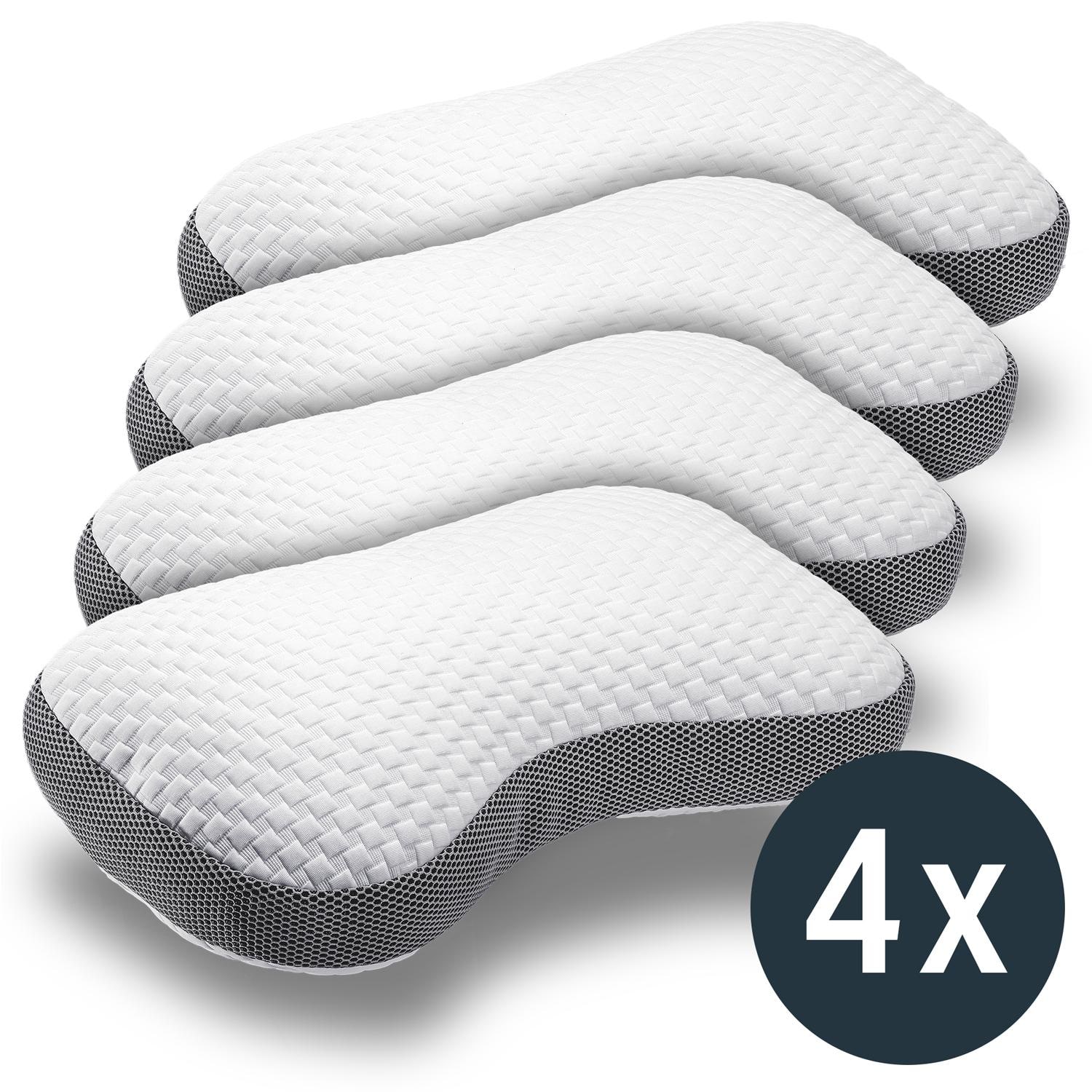 Lote de 4 almohadillas contorneadas Sleezzz® Premium