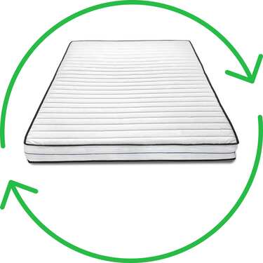 Komfortní pěnová matrace Supportho Basic 140 x 200 cm, výška 16 cm, stupeň tuhosti H2/H3