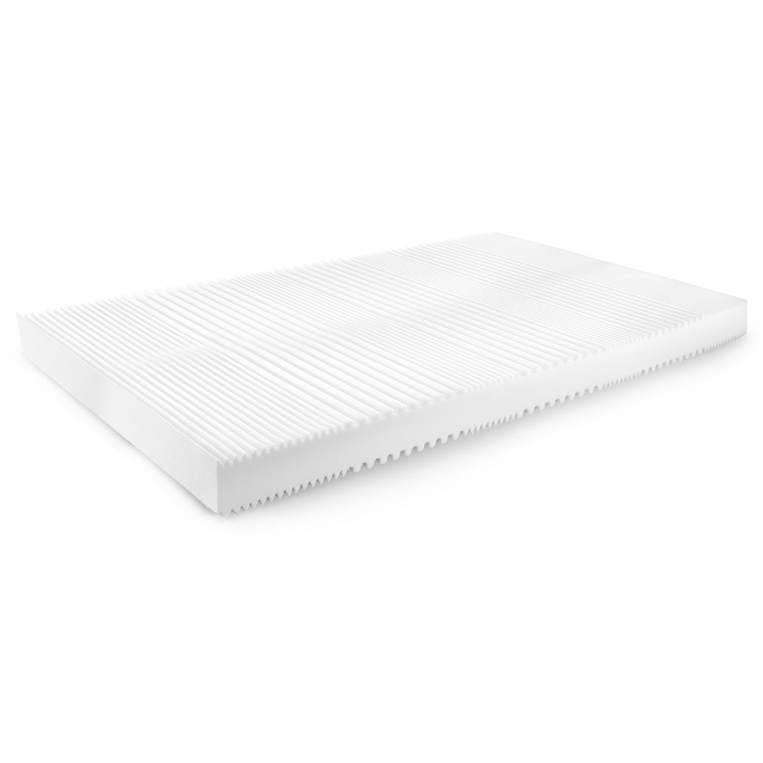 Ergonomic mattress 180x200 cm 7-zone Supportho Premium, height 18 cm, firmness level H2/H3 + 2 x CloudComfort Basic microfiber bed set 135 x 200 cm + 80 x 80 cm