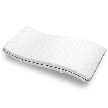 Colchón con núcleo de muelles ensacados de 7 zonas Sleezzz Smart 90 x 200 cm, altura 21 cm, nivel de firmeza H2/H3 + juego de cama de microfibra CloudComfort Basic 135 x 200 cm + 80 x 80 cm