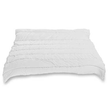 Edredón de microfibra para todas las estaciones de 155 x 220 cm, peso del relleno: aprox. 900 g, extraligero + funda nórdica Setex para alérgicos, revestimiento con vellón Evolon® de 155 x 220 cm