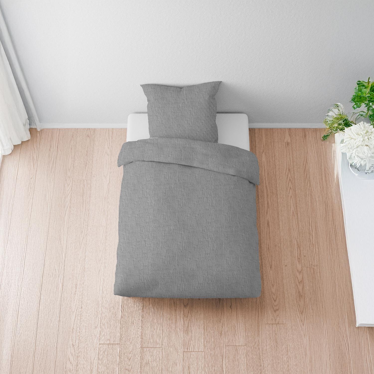Ropa de cama de muselina Sleezzz® gris 135 x 200 cm + 80 x 80 cm