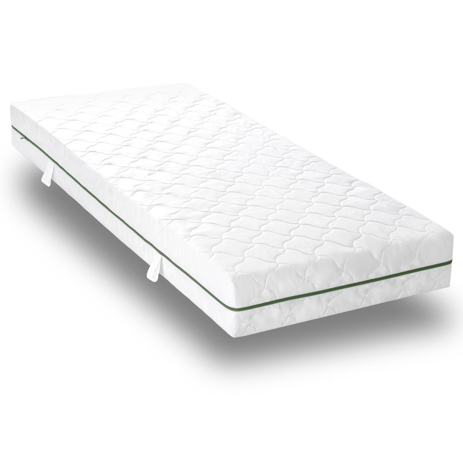View – Sleezzz® Smart T21 pocket spring mattress 90 x 200 cm H2/H3 + microfiber bed set 135 x 200 cm + 80 x 80 cm