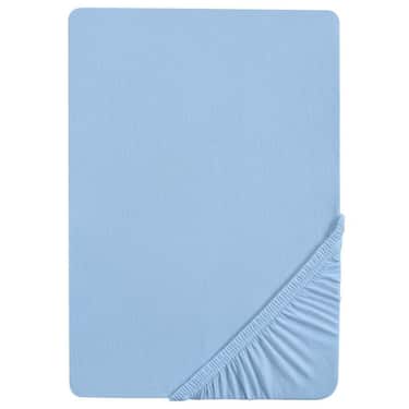 Castell laken jersey isblå 140 x 190 - 150 x 200 cm