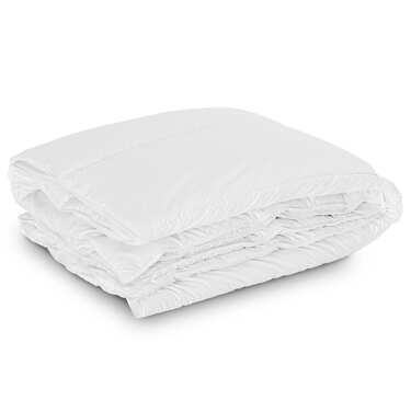 Edredón acolchado de microfibra para todas las estaciones de 4 x 135 x 200 cm, peso del relleno: aprox. 700 g, extraligero