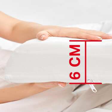 Online Retoure - Komfortskumtæppe T6 200 x 200 cm, højde 6 cm, fasthedsniveau H3