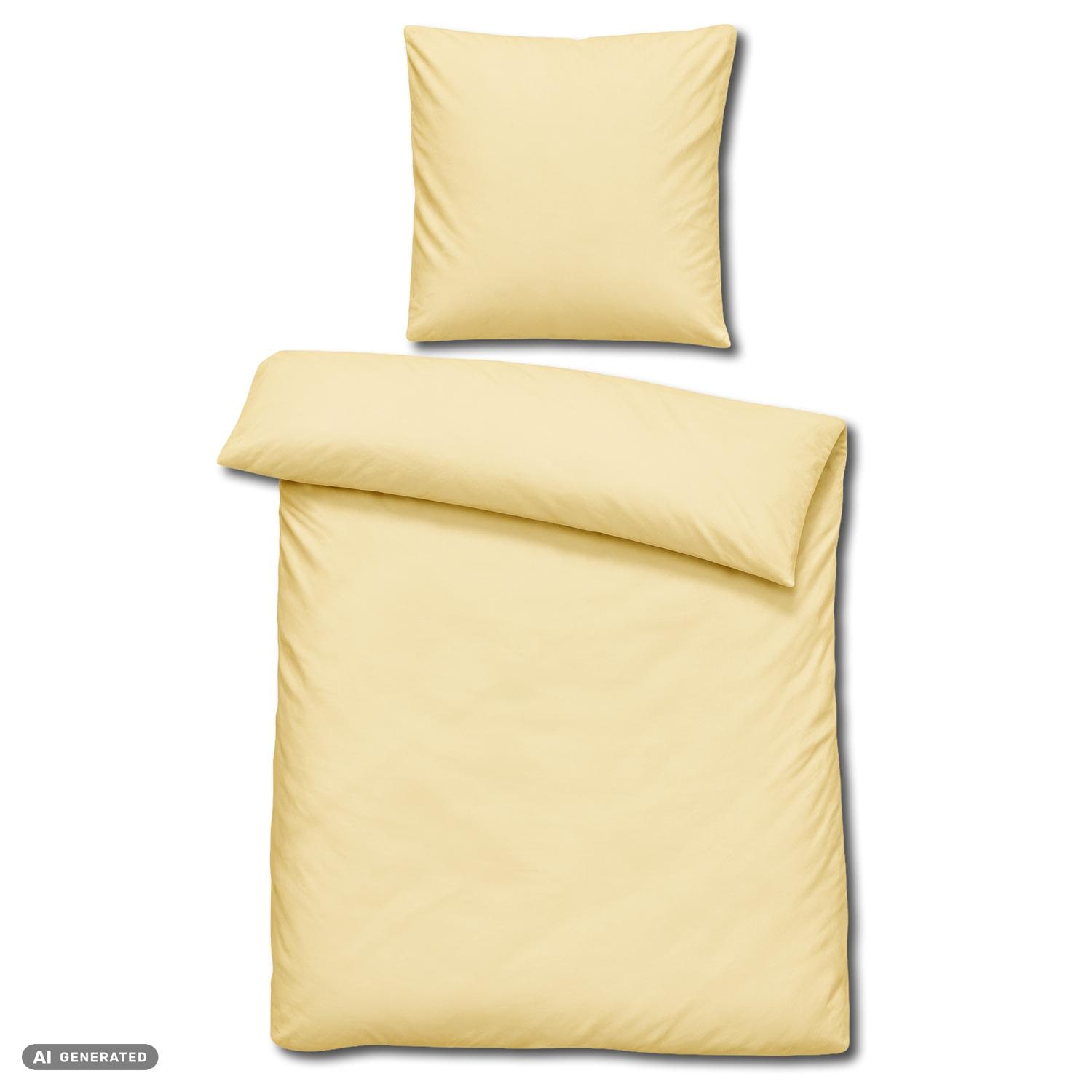 Juego de cama Cloud Comfort de satén Mako, 135 x 200 cm + 80 x 80 cm