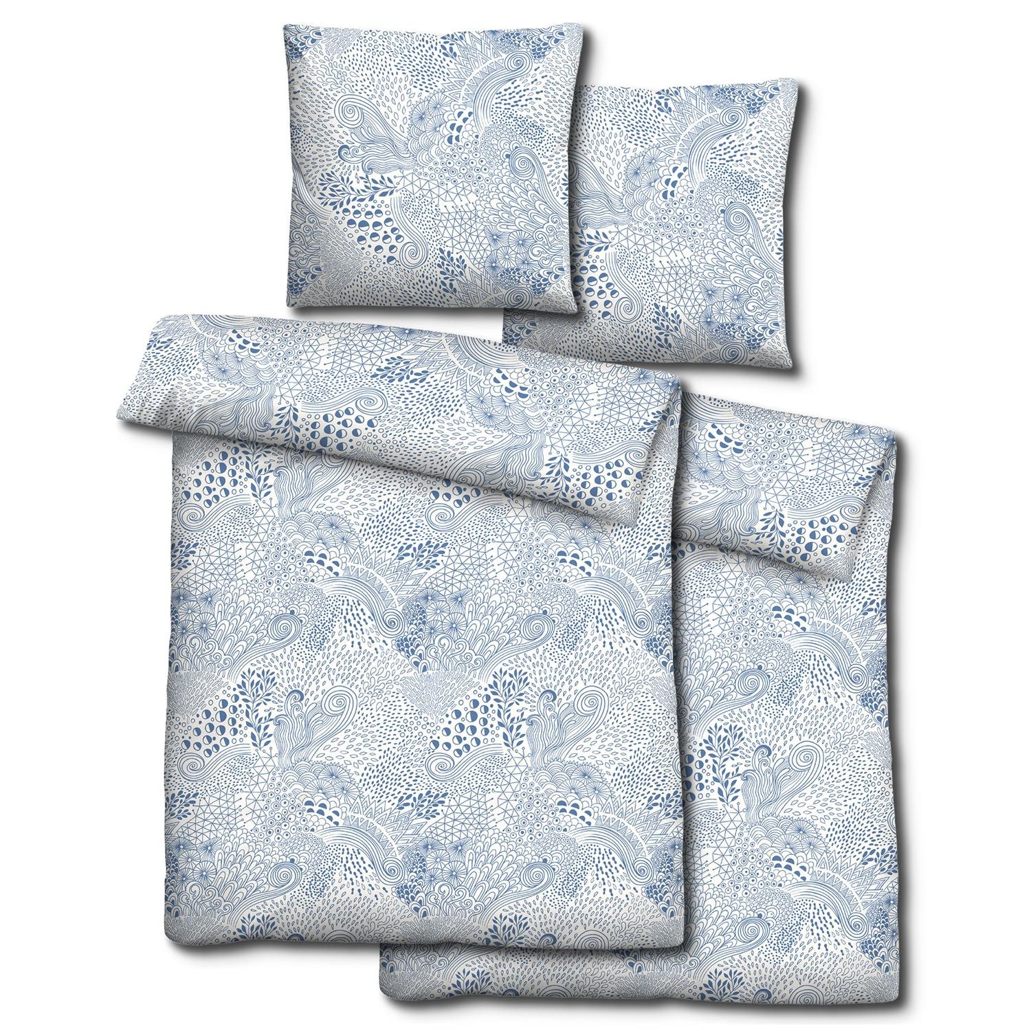 Paquete doble de ropa de cama JETTE Renforcé 135 x 200 cm + 80 x 80 cm Paquete doble de ropa de cama JETTE Renforcé 135 x 200 cm + 80 x 80 cm