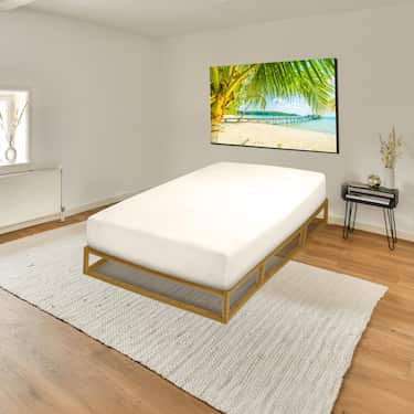 Castell sábana bajera microfibra interlock jersey champán 90 x 190 - 100 x 200 cm