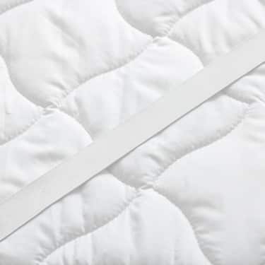 Topper de espuma fría CloudComfort Cool 200 x 200 cm H2/H3, altura 7 cm, nivel de firmeza H2/H3, topper de 7 zonas con cara de verano e invierno