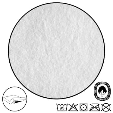 Sleezzz Vital vanntett molleton laken med antibakteriell sølvfinish 160 x 200 cm