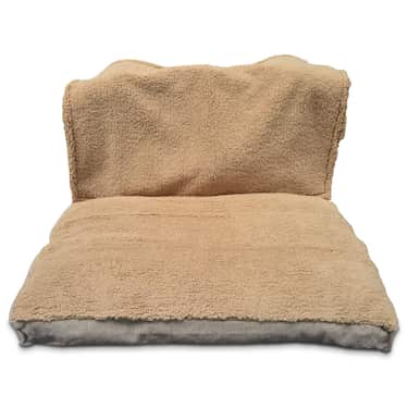 120 x 80 x 11 cm jel pullu köpek matı XL boy, çıkarılabilir battaniyeli