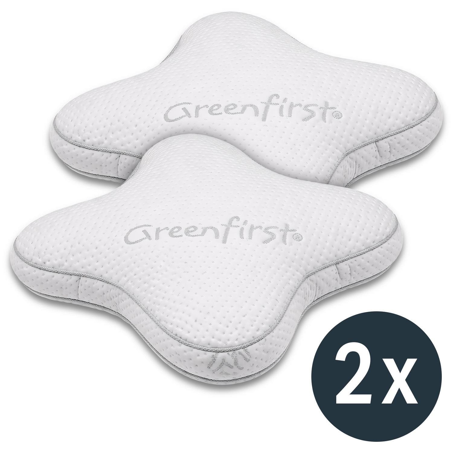 2 x almohadas Sleezzz® de espuma de gel premium para el contorno y el estómago