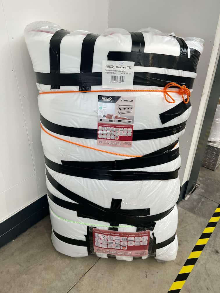 Онлайн повернення 7-зонний пружинний матрац Sleezzz Premium 120 x 200 см, висота 23 см, рівень жорсткості H2/H3