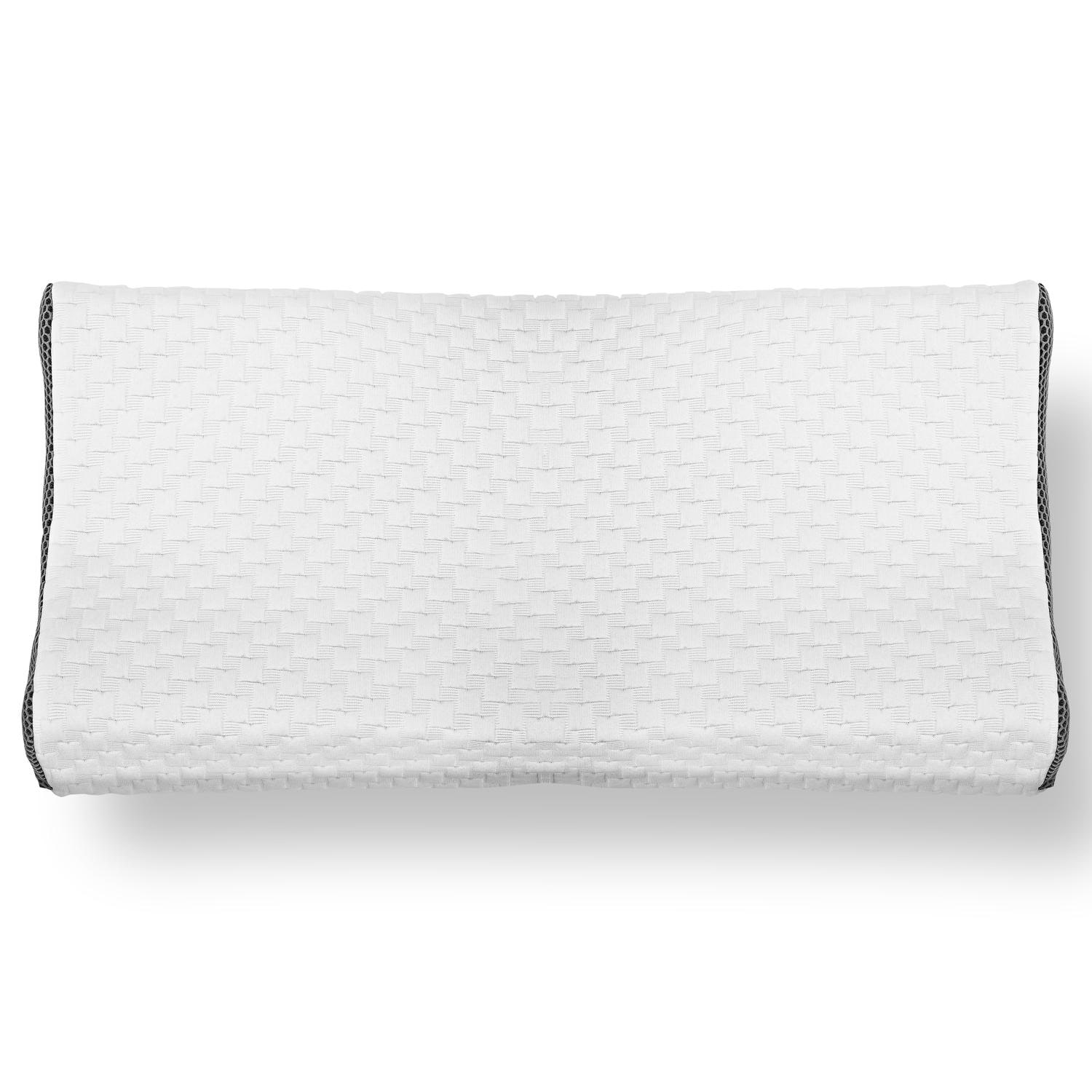 7-zone viscoelastic mattress Sleezzz Smart 140 x 190 cm, height 18 cm, firmness level H3 with air memory foam + Sleezzz® Premium gel pillow