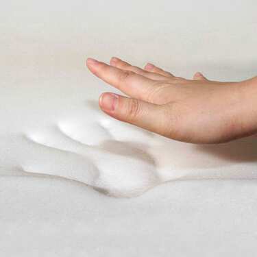 Sleezzz Premium viscoelastic mattress 90 x 200 cm, height 20 cm, firmness level H2/H3, with reversible handles + mattress topper / mattress topper 90 x 200 cm