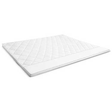 Topper de espuma de confort T6 160 x 200 cm, altura 6 cm, nivel de firmeza H3