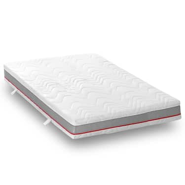 7-zoners ergonomisk pocket springmadras Sleezzz Premium 180 x 200 cm, højde 23 cm, fasthedsniveau H2/H3