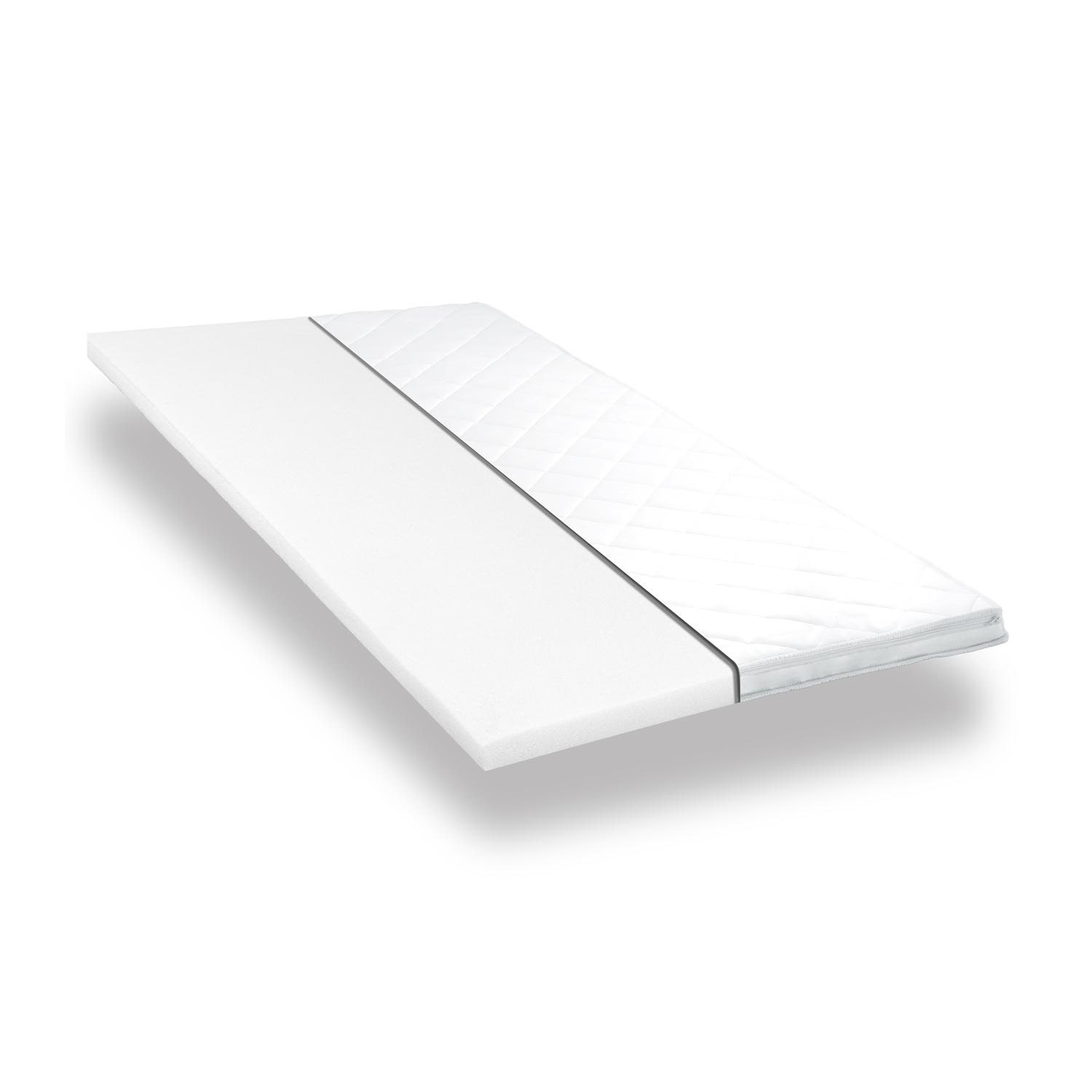Comfort foam topper T6 120 x 200 cm, height 6 cm, firmness level H3