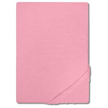Juego de 4 sábanas bajeras de rizo fino Setex REFIBRA, color rosa, 180 x 200 cm