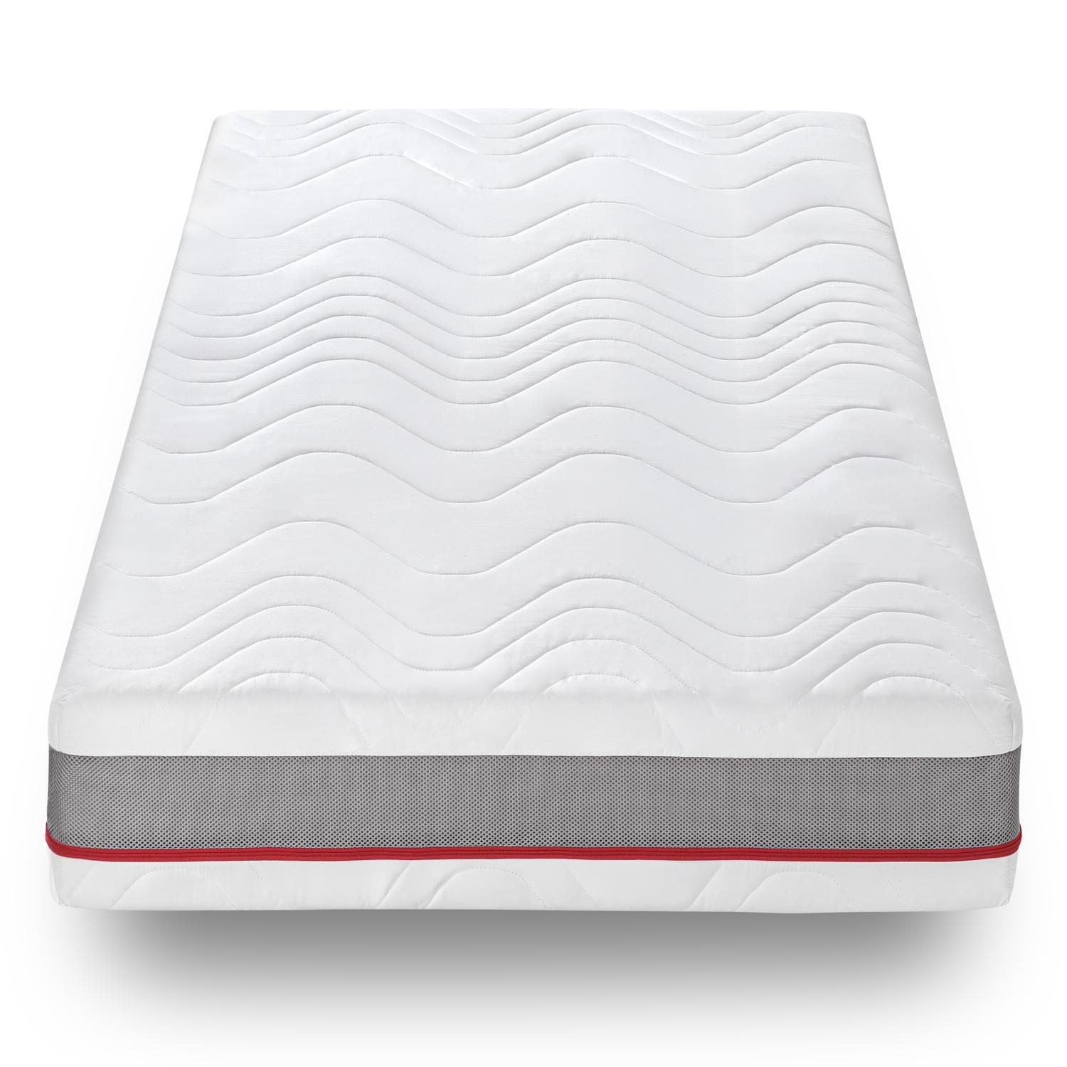 View – Sleezzz® Premium T23 pocket spring mattress 90 x 200 cm H2/H3 + mattress topper 90 x 200 cm