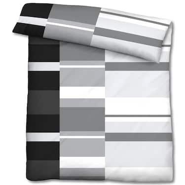 Paquete doble Castell Polycotton Renforcé ropa de cama 155 x 220 cm + 80 x 80 cm