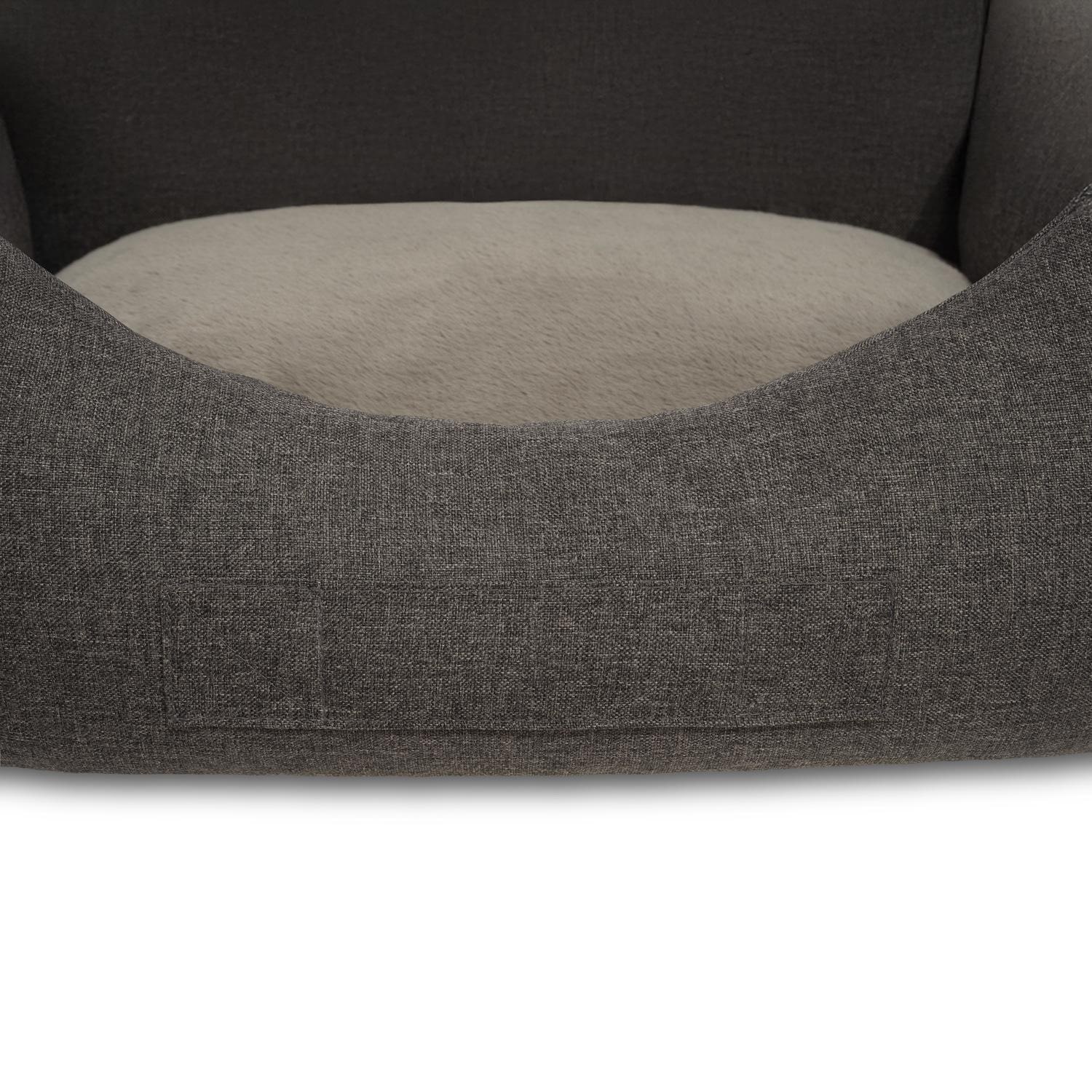 Cama para perro Petzzz Lucky L 100 x 70 x 27 cm con cojín interior ortopédico