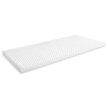 Supportho premium kallskumstopp 100 x 200 cm H3, höjd 9 cm, hårdhetsgrad H3 med antibakteriellt överdrag + CloudComfort Basic gel-flingkudde 40 x 80 cm