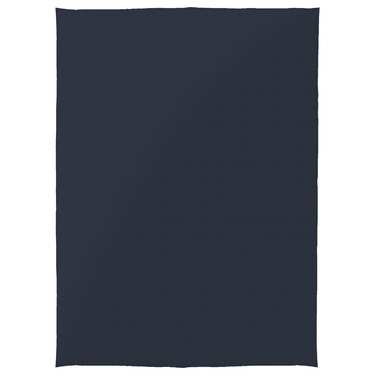 Manta piqué gofre algodón azul marino 130 x 180 cm