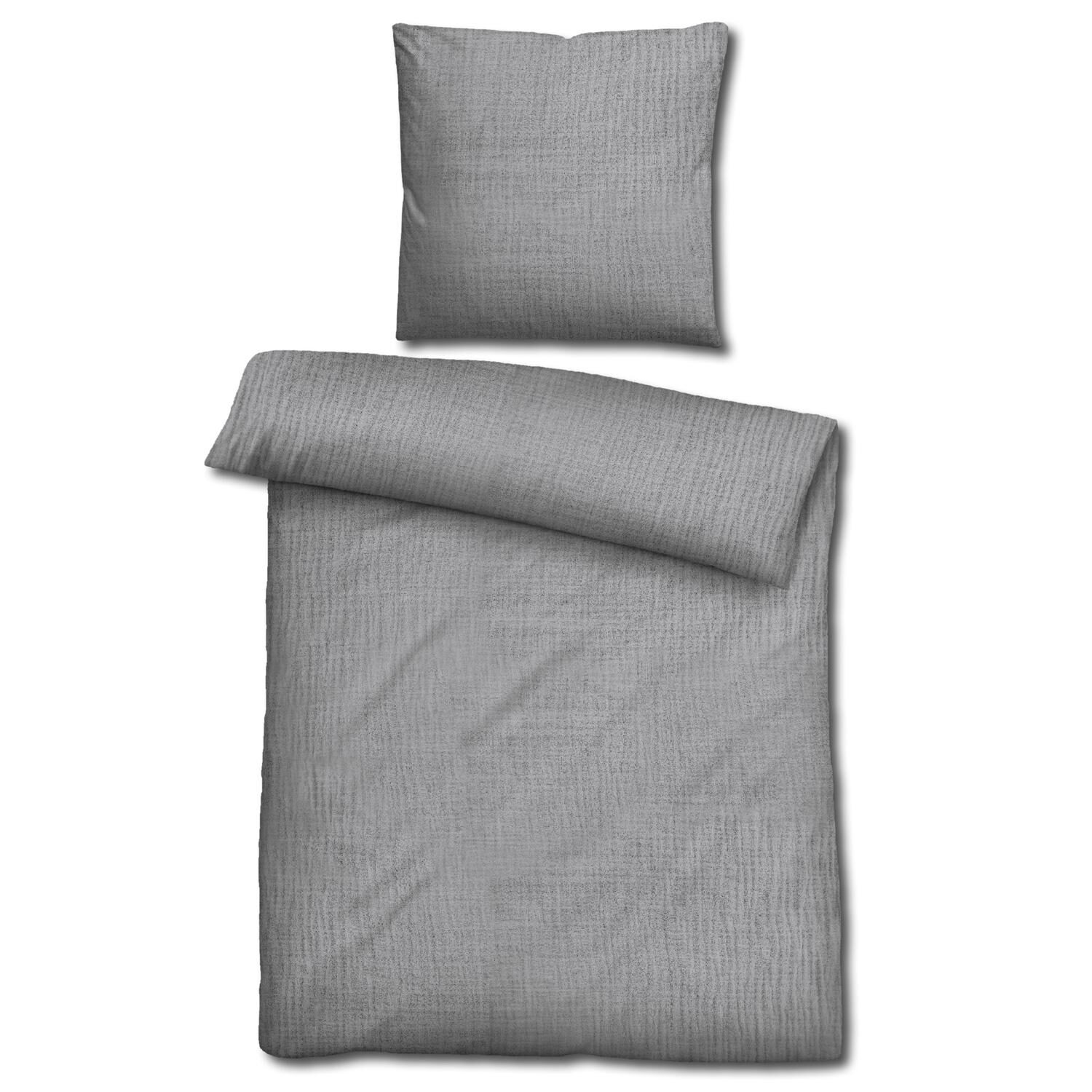Ropa de cama de muselina Sleezzz® gris 135 x 200 cm + 80 x 80 cm