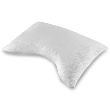 Colchón viscoelástico Sleezzz Premium 120 x 200 cm, altura 20 cm, grado de firmeza H2/H3, con asas para darle la vuelta + almohada de apoyo cervical Sleezzz® Cool Gel-Schaum Kontur de 40 x 60 x 16 cm