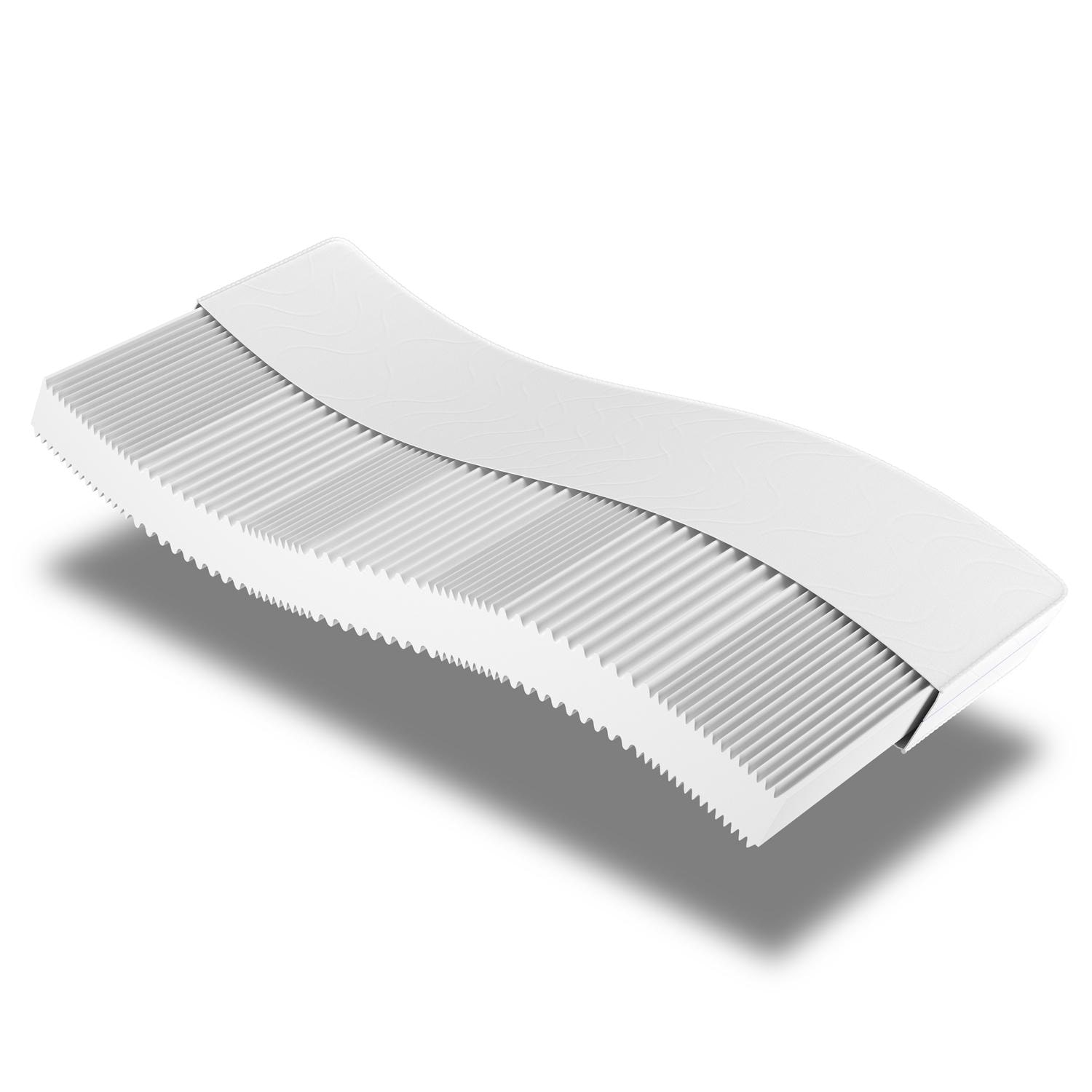 Ergonomic mattress 80x200 cm 7-zone Supportho Premium, height 18 cm, firmness level H2/H3