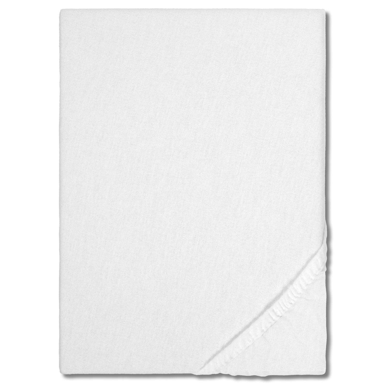 Sleezzz Basic Stretch Molton Fitted Sheet 80x190 - 100x210 cm for mattresses up to 35 cm high