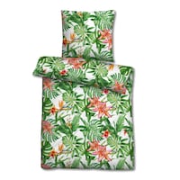 Ropa de cama de microfibra seersucker 135 x 200 + 80 x 80 cm