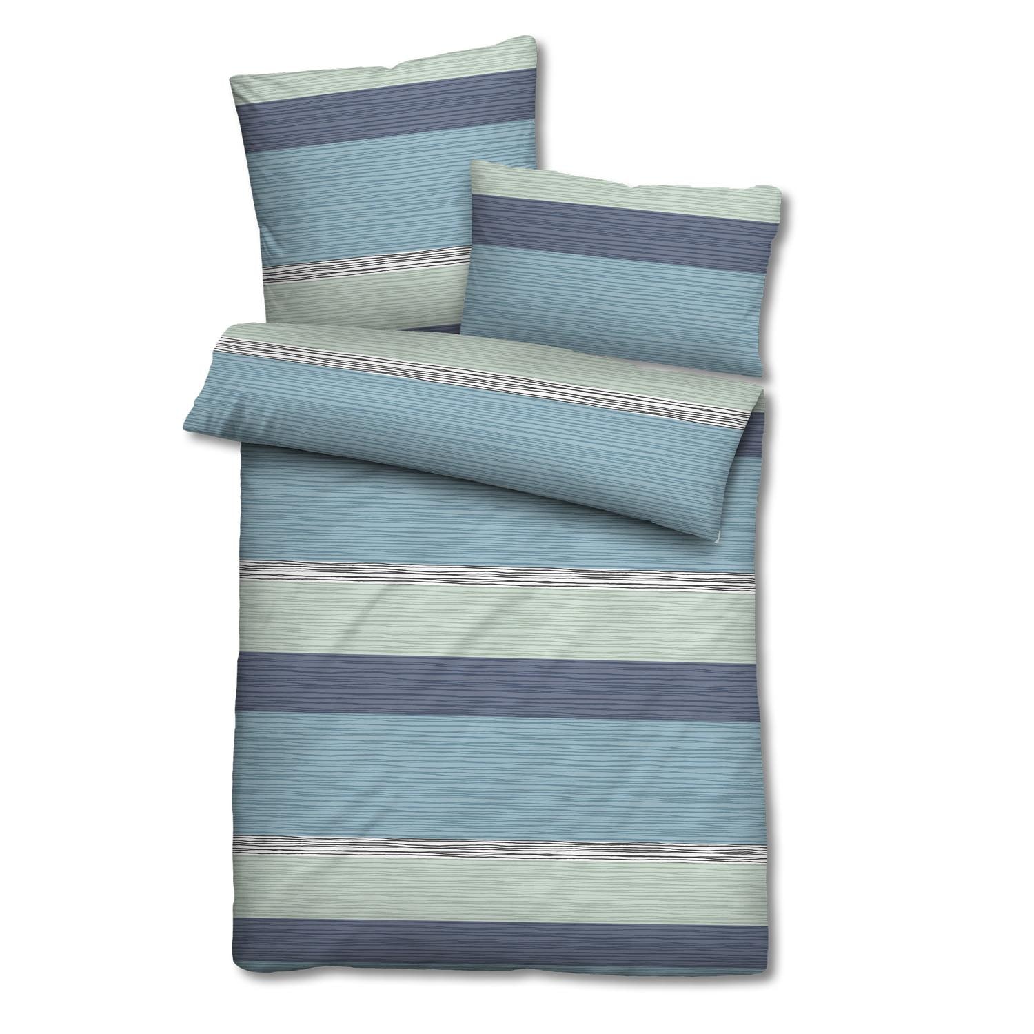 Ropa de cama de microfibra seersucker 135 x 200 + 80 x 80 cm + 40 x 80 cm Juego de 3 piezas