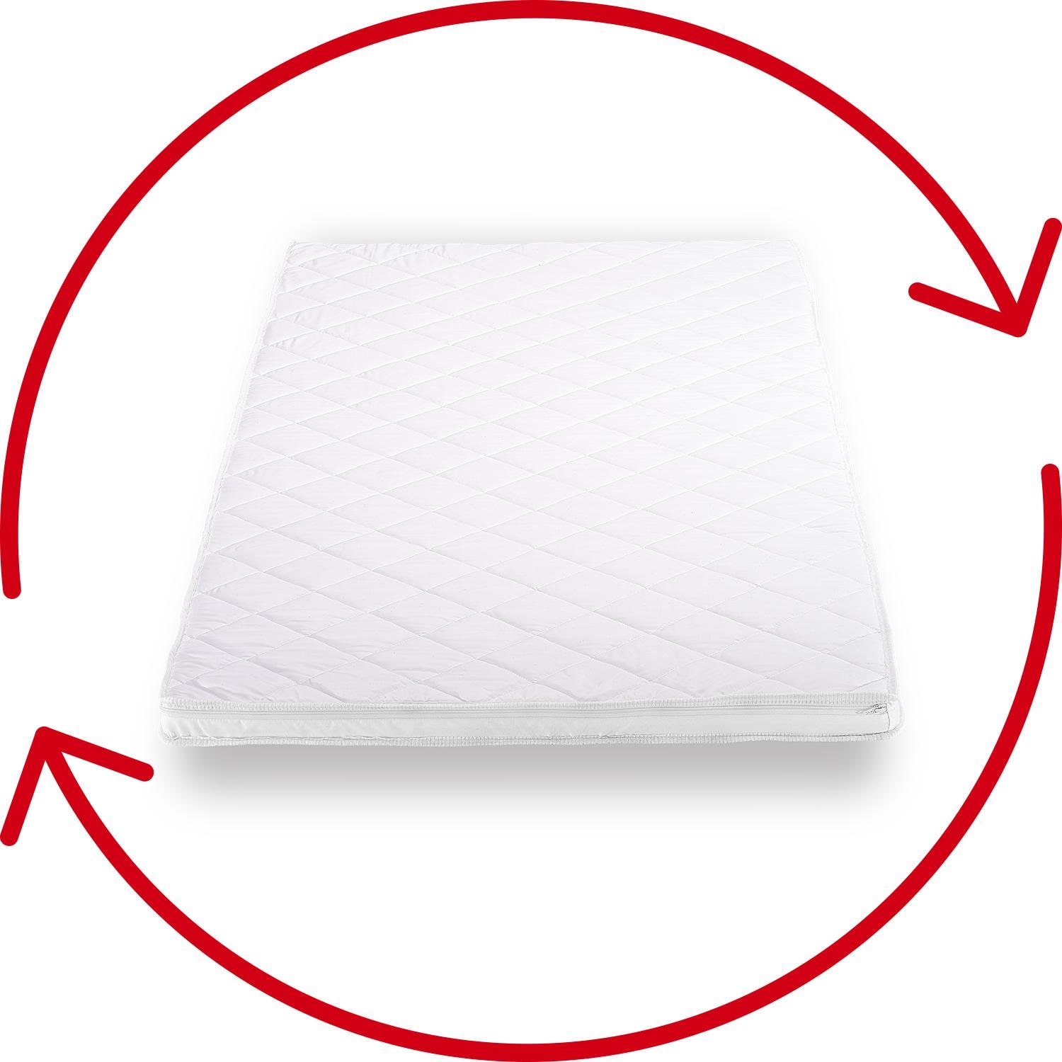 Reversible sides – T6 Topper 80 x 200 cm H3