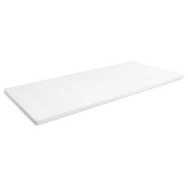Topper de espuma de confort T6 100 x 200 cm, altura 6 cm, nivel de firmeza H3