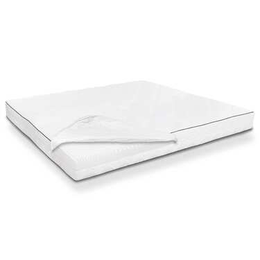 Online-retur af 7-zoners madras Sleezzz Superior 160 x 200 cm, højde 21 cm, hårdhedsgrad H3/H4