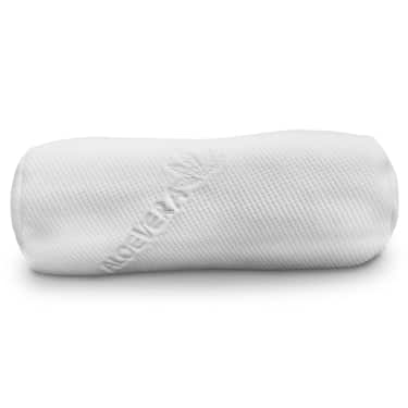 Rulou pentru genunchi și gât Visco Aloe Vera cu spumă cu memorie 40 x 15 cm