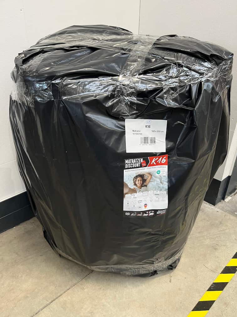 Повернути онлайн матрац з холодної піни K16 / 180 x 200 см / H2 + H3 / висота 16 см