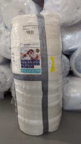 Online-retur CloudComfort Premium kallskumsmadrass 90 x 200 cm, höjd 15 cm, fasthetsgrad H2/H3 Online-retur CloudComfort Premium kallskumsmadrass 90 x 200 cm, höjd 15 cm, fasthetsgrad H2/H3