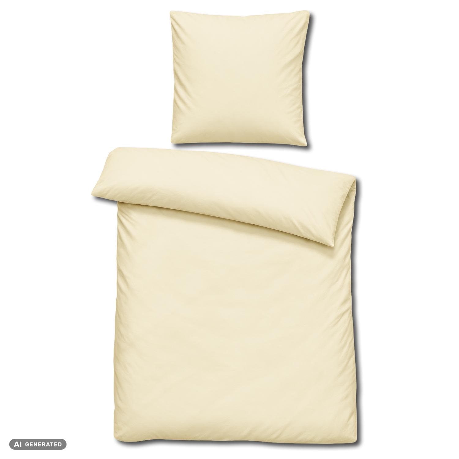 Juego de cama Cloud Comfort de satén Mako, 135 x 200 cm + 80 x 80 cm
